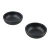 Black Seasoning Plate Japanese Style Sushi Soy Dipping Sauce Bowl Snack Plate  Home