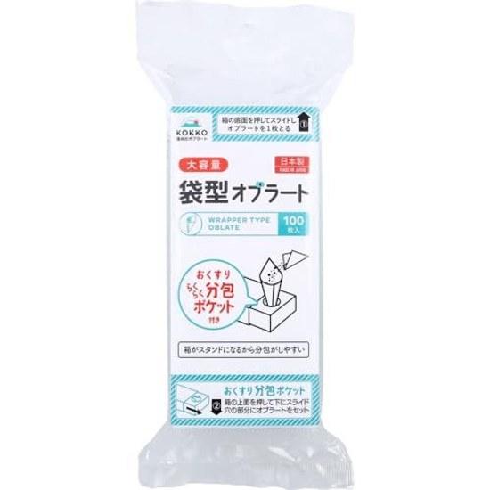 Oblate bag 100 sheets