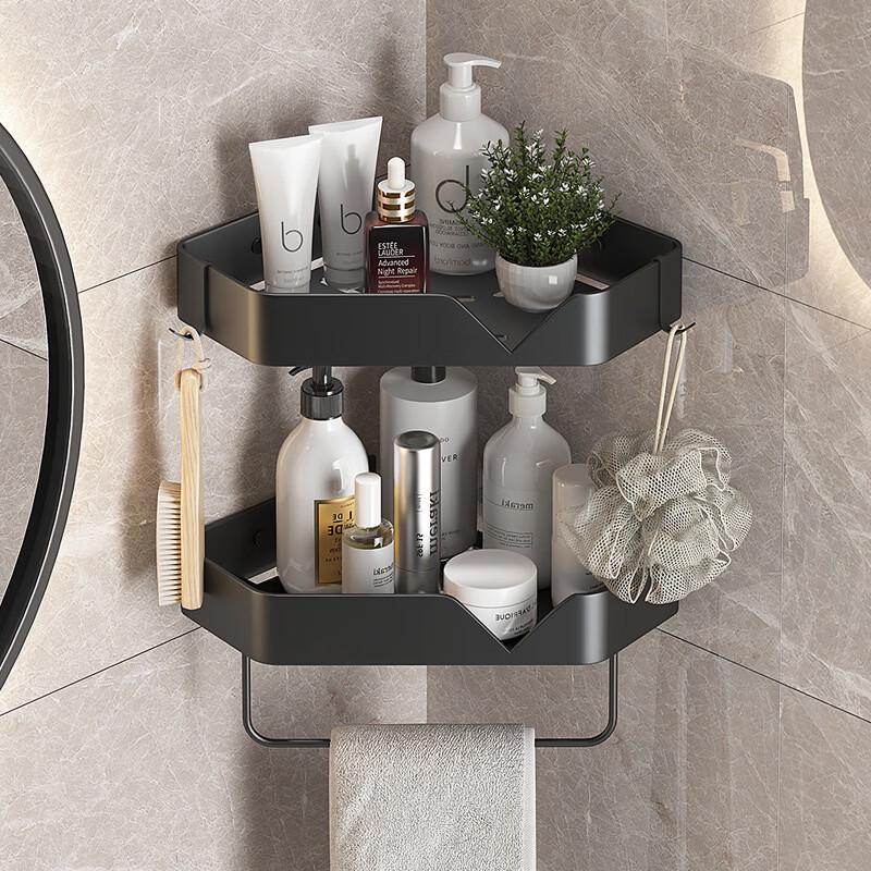 Треугольная угловая полка для ванной Handun
