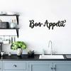 Bon Appetit Настенный декор Металлическая вывеска Фермерская кухня Искусство Bon Appetit Настенный декор Металлическая вывеска Фермерская кухня Искусство