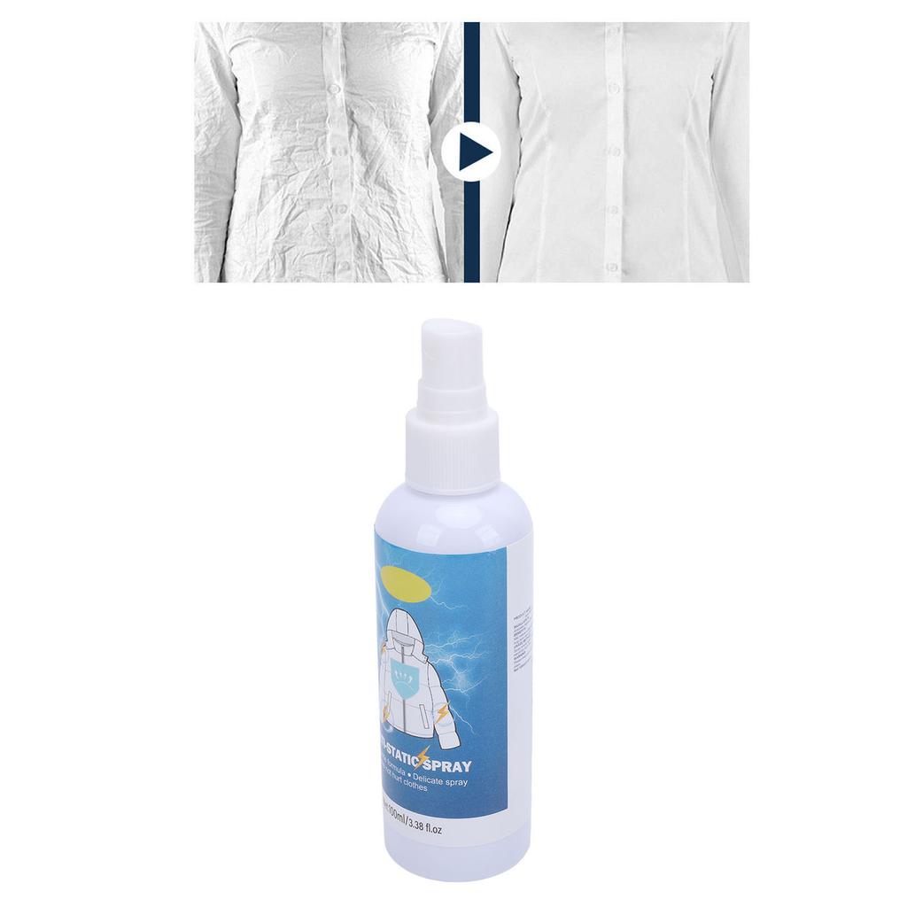3 шт. Антистатический спрей для волос и одежды мгновенно устраняет статическое электричество. Антистатик для одежды 100 мл