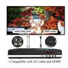 Callaa Новый HD DVD 229 Видеоплеер Домашний DVD-плеер Мультимедиа Цифровое ТВ USB DVD-видео/DVD+CD Аудио/VCD/SVCD JEPG/MP3/WMA/Дисковая система домашнего кинотеатра
