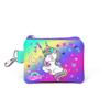 Кошелек для монет Kids Lavender Water Green Unicorn с рисунком 21829