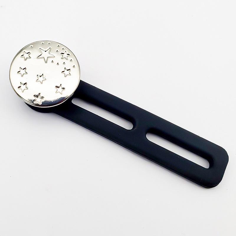 Регулируемая пуговица для расширения талии без гвоздя для мужских и женских джинсов