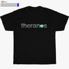 Новая футболка Theranos Черный/Белый/Серый/Темно-синий Размер S-5XL