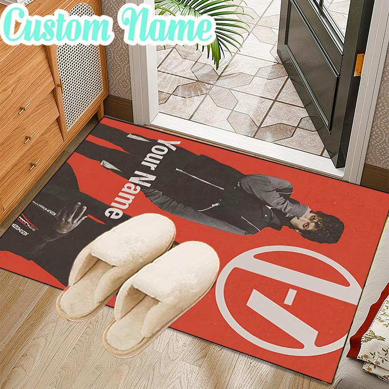 Custom Name Twenty One Pilots Music Evolution Rug Office Rug Chair Mat Non Slip Carpet Rugs for Bedrooms Dining Room Living Room Home Decor gifts