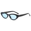 New European and American fashion women's sunglasses rice nails cat eye colorful sunglasses MN spot