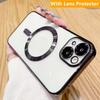 Модный магнитный чехол с покрытием для Magsafe для iPhone 15 14 13 12 11 Pro Max Беспроводная зарядка Мягкий чехол для iPhone 14 Plus Чехол