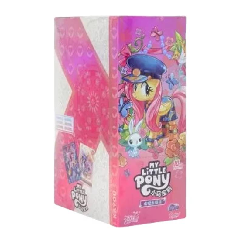 Kayou Оригинальная карточка My Little Pony Дружба Навсегда Сияющая Луна Набор Блестящие Цветные Камни Аниме Коллекционные Карты