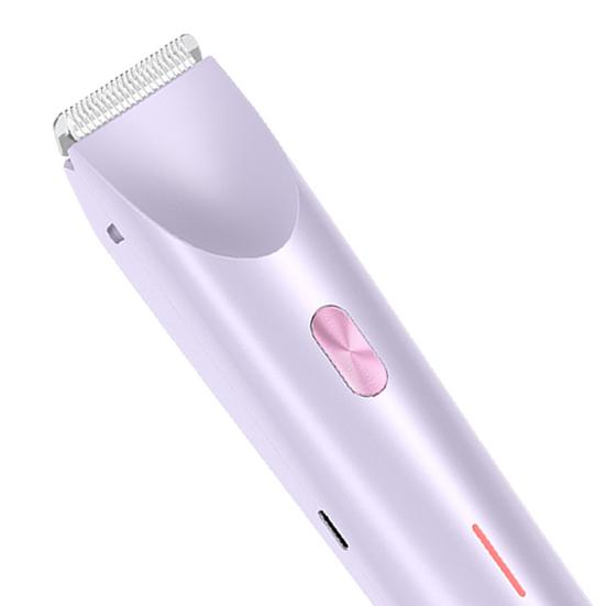 Женская электрическая бритва с двойной головкой, перезаряжаемая через USB, водонепроницаемая, портативная, для лица, тела, зоны бикини, рук, ног, эпилятор, бритва, триммер