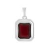 Серебряная подвеска с гранатом nano 2.625ct (60002198)