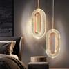 Modern Crystal LED Pendant Lamps Indoor Lighting For Home Decor Led Lights Living Room Bedroom Bedside Hanging Lamp