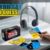 Adults Lip Reading Game with Headphone 40 Cards 2-4 Players Interactive You Say I Speculate Board Game Party Game Night Essentials