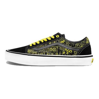Черные желтые кроссовки унисекс Mike Gigliotti x SpongeBob SquarePants x Skate Old Skool VN0A5FCBZAU