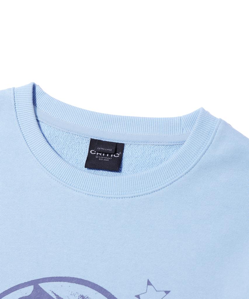 CRITIC Wormhole Boy Sweatshirts Sky Blue