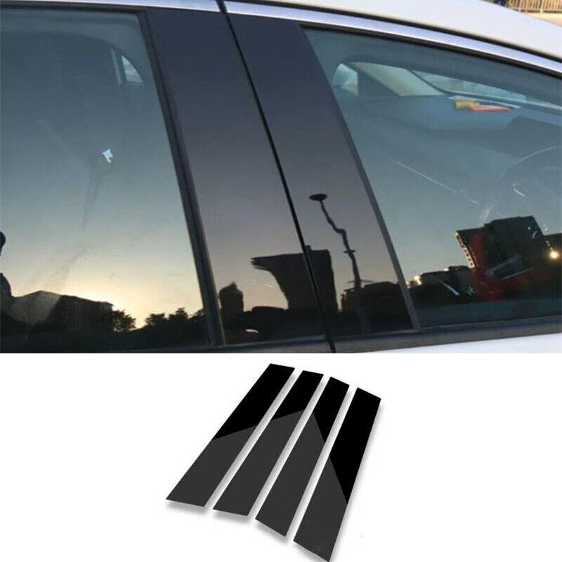 Black Glossy Window Center B Pillar Cover For Lexus NX 200t 300 300h 2015-2021