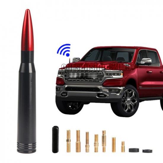 50 Cal Bullet Short Antenna Assembly For FORD F-150 F-250 RAPTOR RANGER MUSTANG