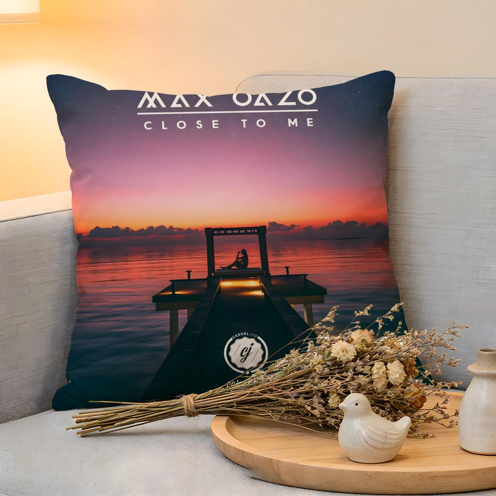 Cushion Cover Linen SkinFriendly Soft Decorative Case For Sofa Home Decor Max Oazo Album Cover Pillow cover