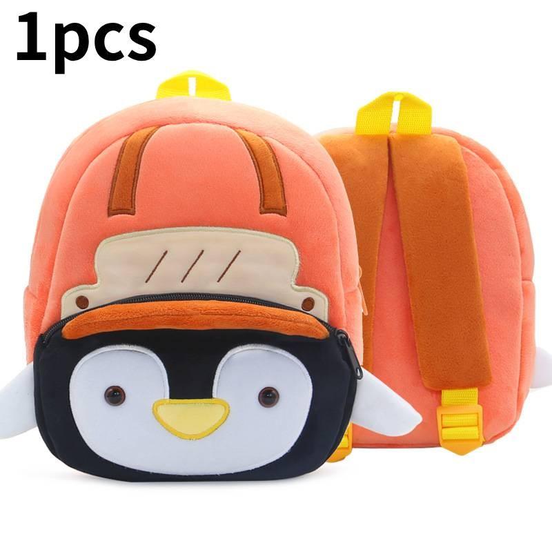 Animal Sports Meet Children Plush Backpack Storage Shoulder Bag Gift Fashion