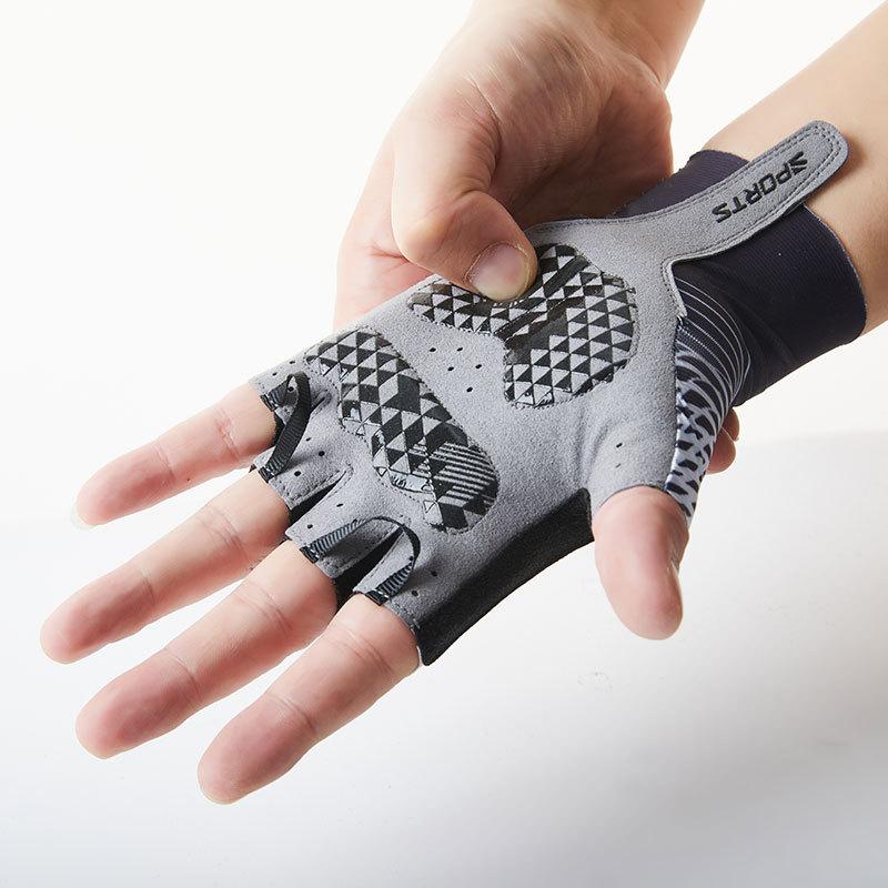 Велосипедные перчатки с половиной пальца, противоскользящие, противопотовые, противоударные, перчатки для шоссейного велосипеда MTB, спортивные перчатки для фитнеса, вождения, рыбалки, солнцезащитные перчатки
