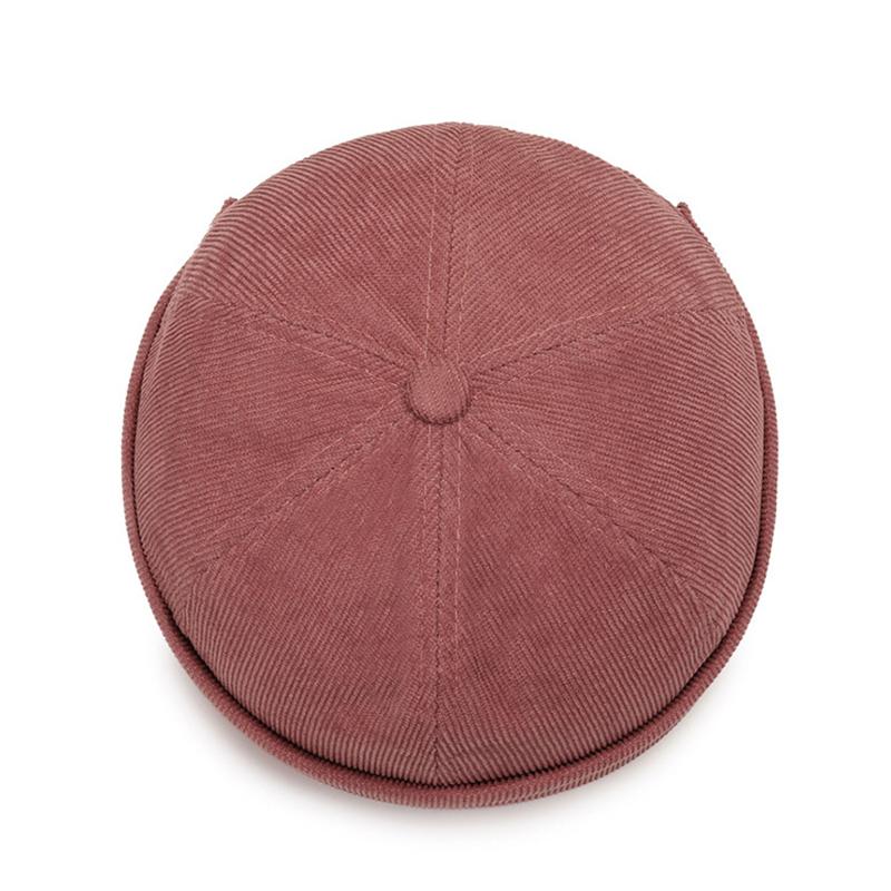 Шляпы без полей Шляпы в стиле хип-хоп Регулируемая уличная повседневная портативная винтажная купольная шляпа