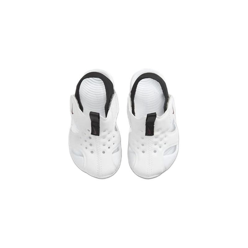 Nike Кроссовки Sunray Protect 2 Низкие для малышей Белый Черный 943827-100