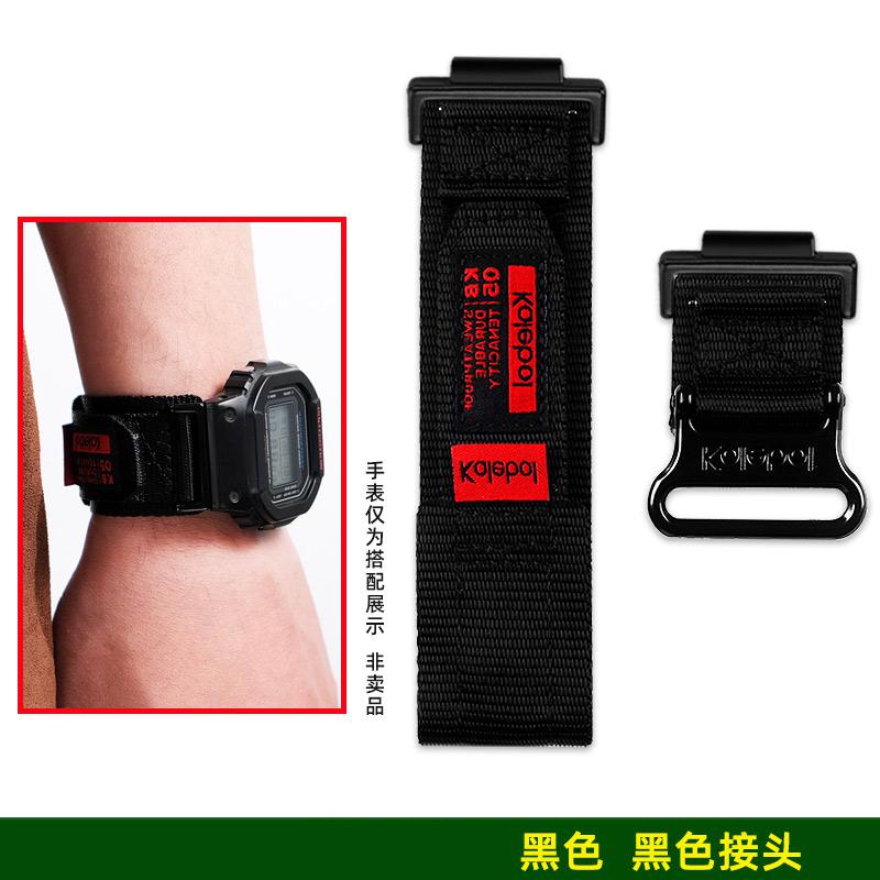 DW5600 GW-M5610 DW-6900 GW-B5600 Нейлоновый холщовый ремешок для Casio GA2100 GM2100 Модифицированный ремешок для часов мужской Наручный ремешок для активного отдыха и спорта