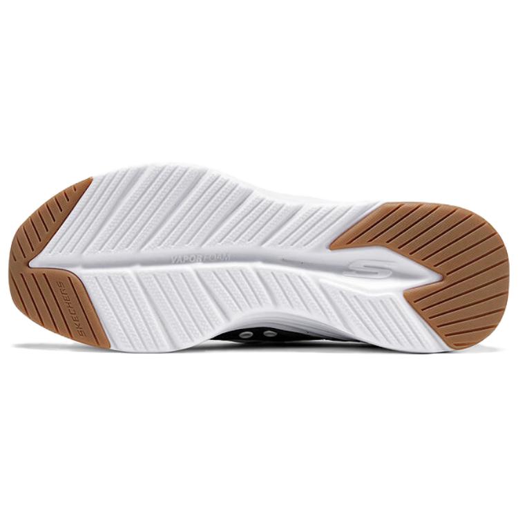 Skechers Слипоны Ткань Синтетическая кожа Обувь с ощущением облака Широкая посадка Удобные Универсальные Поддержка Низкие Повседневная обувь Мужской кроссовок 232619W-WTP