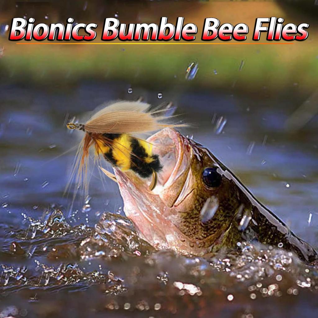 18 шт. 2 смешанных стиля приманки для ловли форели нахлыстом сухие мушки желтая приманка для мотылька и шмеля с коробкой для мух