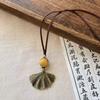 Ethnic Sweater Chain Boho Necklace Gifts Clothing Pendant  Party Decors