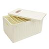 Foldable Closet   9 Grids Wardrobe Clothing Storage Bin with Lid Washable Stackable Folding Box for Pants Sweater Shirt