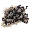 100pcs 6 9 10 12MM Black Plastic Doll Safety Eyes W Washer For Teddy Bear Felting Toys