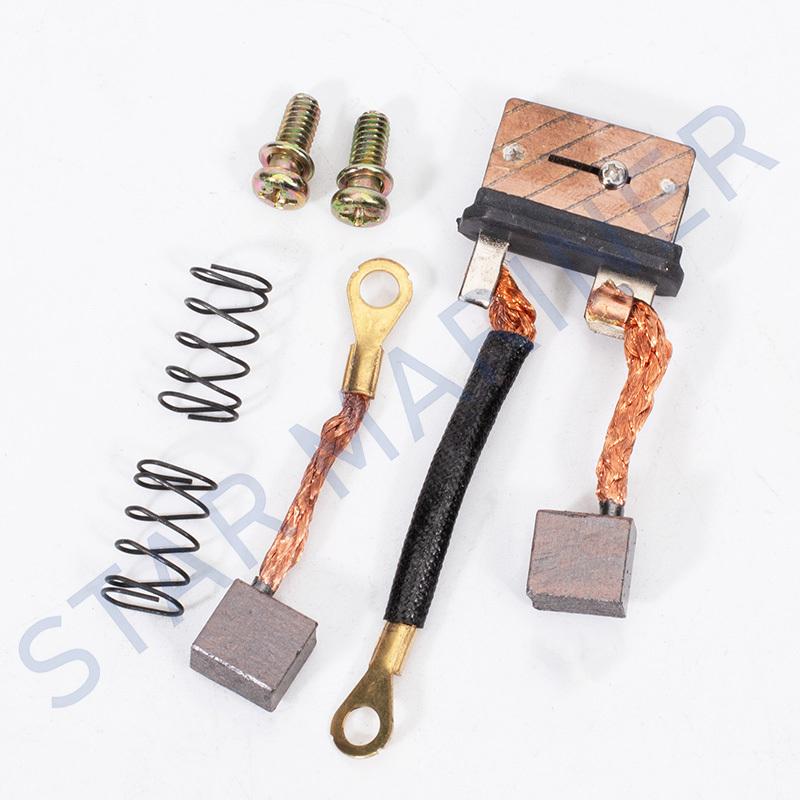 63P-82181 Carbon Brush Set For Yamaha Outboard Motor 2T And 4T 115HP 150HP Trim Tilt Motor Inclued 62X-4386K Brush 63P-43892-10
