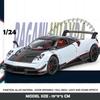 1/24 Pagani Huayra BC литая модель автомобиля игрушечная машинка со звуком и светом