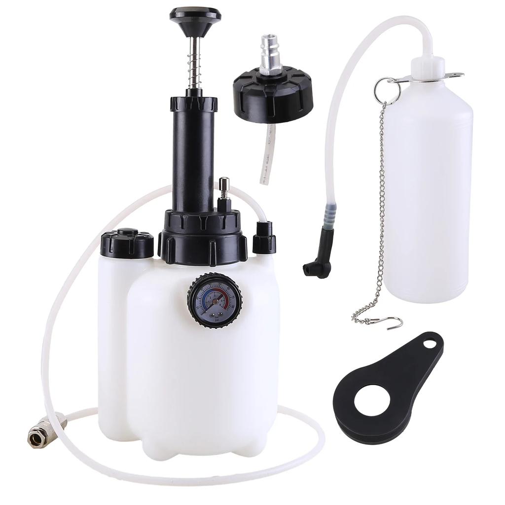 Manual Car Brake Fluid Replacement Bottle Clutch Oil Pump Brake Fluid Pressure Relief 3L Tools Plastic