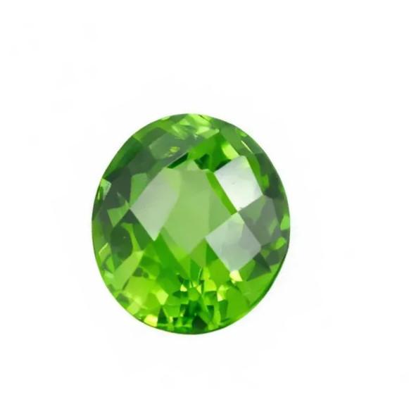 Best Quality Natural Green Peridot Oval Cut 12.10 Ct Loose Gemstone