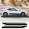 2 шт. Наклейки на кузов боковой двери автомобиля Для Subaru BRZ STI Toyota 86 GT86 GR86 В стиле гоночных полос Виниловые наклейки Автоаксессуары