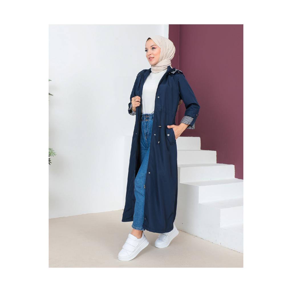 Женский тренч в полный рост