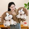 Milk Dog Pillow Plush Toy Puppy Doll Girl Sleeping Hug Birthday Gift Comfort Doll Gift