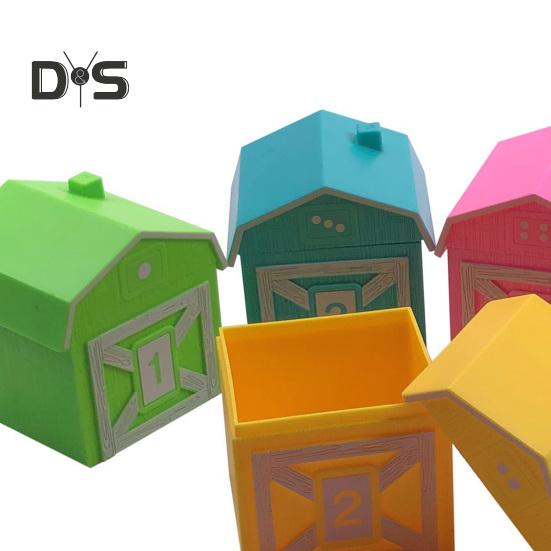 5/10 шт. Игрушка в виде сельскохозяйственного животного, обучающая счету, сопоставлению, сортировке, мелкой моторике, обучающая мини-игрушка в виде животного, подарок для малышей, мальчиков и девочек