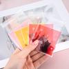 50 шт. Пакеты для печенья Самоклеящиеся пакеты Розовые Коты-пара Печенье Конфеты Ювелирные изделия Подарочная упаковка Пластиковый пакет