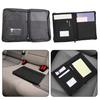 Center Console Storage Bag Pouch Holder Zipper Closure Large-Capacity Multipurpose Car Glove Box Compartment Document Organizer