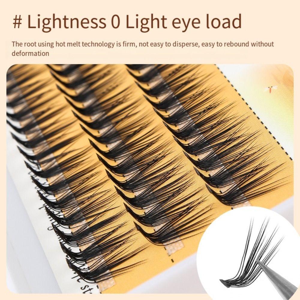 Segmented Individual Cluster Eyelashes 8-15mm L Curl False Eyelashes Eyelash Extension