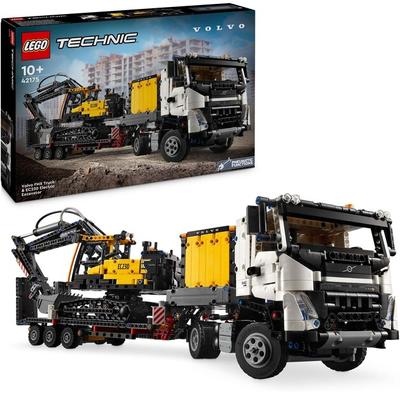LEGO Technic 42175 Грузовик Volvo FMX и электрический экскаватор EC230
