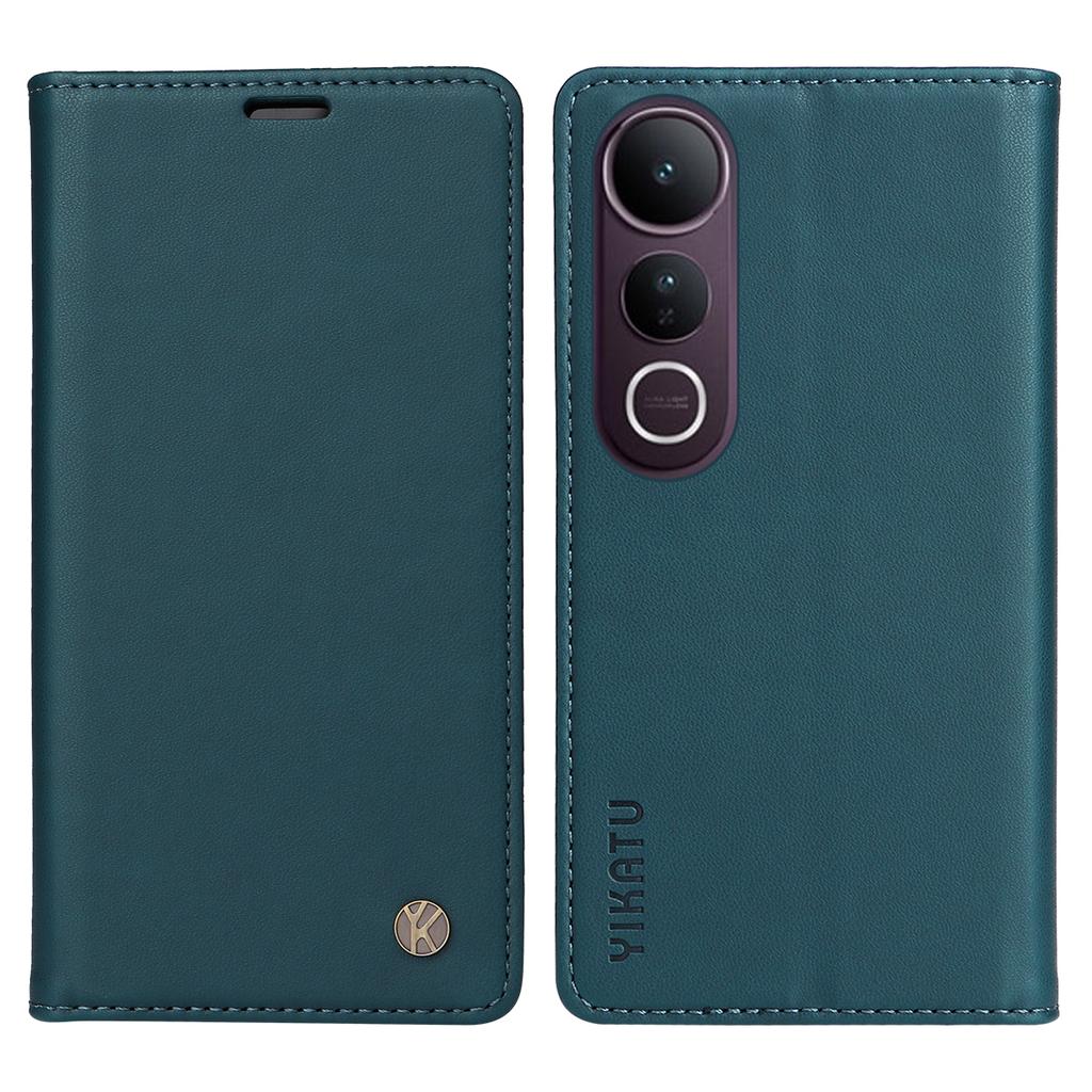 Для vivo V50 Lite 5G Чехлы для телефонов YIKATU Магнитная застежка PU кожа Мобильная обложка