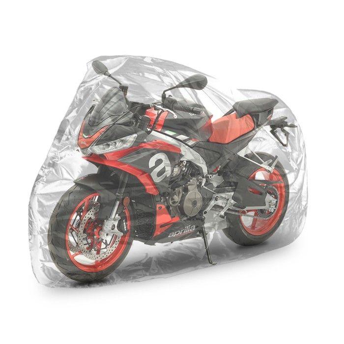 Bâche transparente Moto Guard XL – housse étanche universelle pour moto 230×92×125 cm