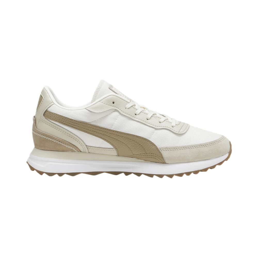 Puma Road Rider Lux Classic Универсальный Модный Тренд Низкий Верх Повседневная Обувь для Образа Жизни Кроссовки Унисекс Белый 398229-01