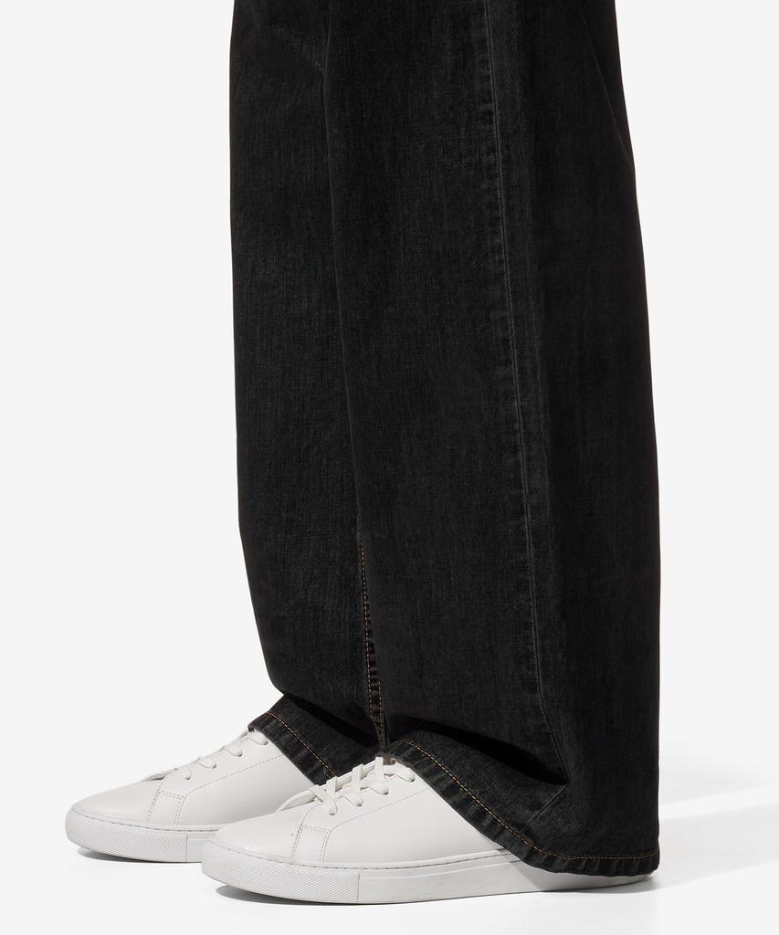 MARNI Garment Dyed Flock Denim Pants - Black / Puju0021A0Uscv98Fdn99