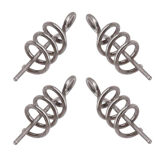 50 шт. Фиксаторы для приманок из нержавеющей стали, штифты с пружиной для приманок, аксессуары для рыбалки, штифты для приманок, для рыбалки на открытом воздухе