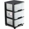 CURVER Shelf On Wheels 3 Drawers Cabinet 20 L